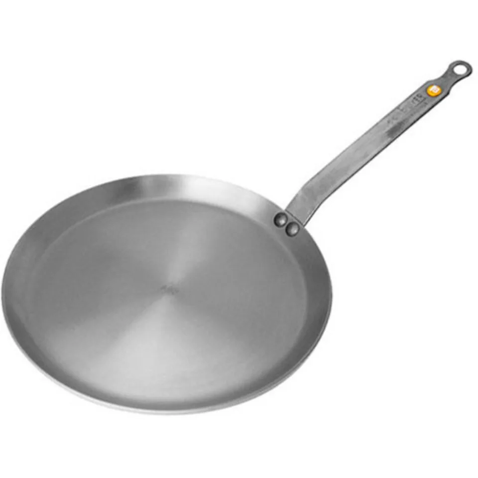 De Buyer Mineral B Lyonnaise pannkakspanna i kolstål 30 cm