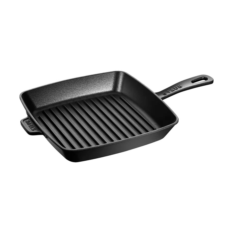 Staub American fyrkantig grillpanna i gjutjärn