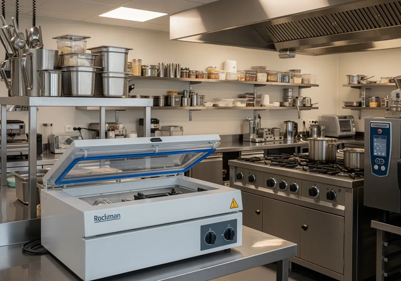 Utrustning och vakuum för storkök