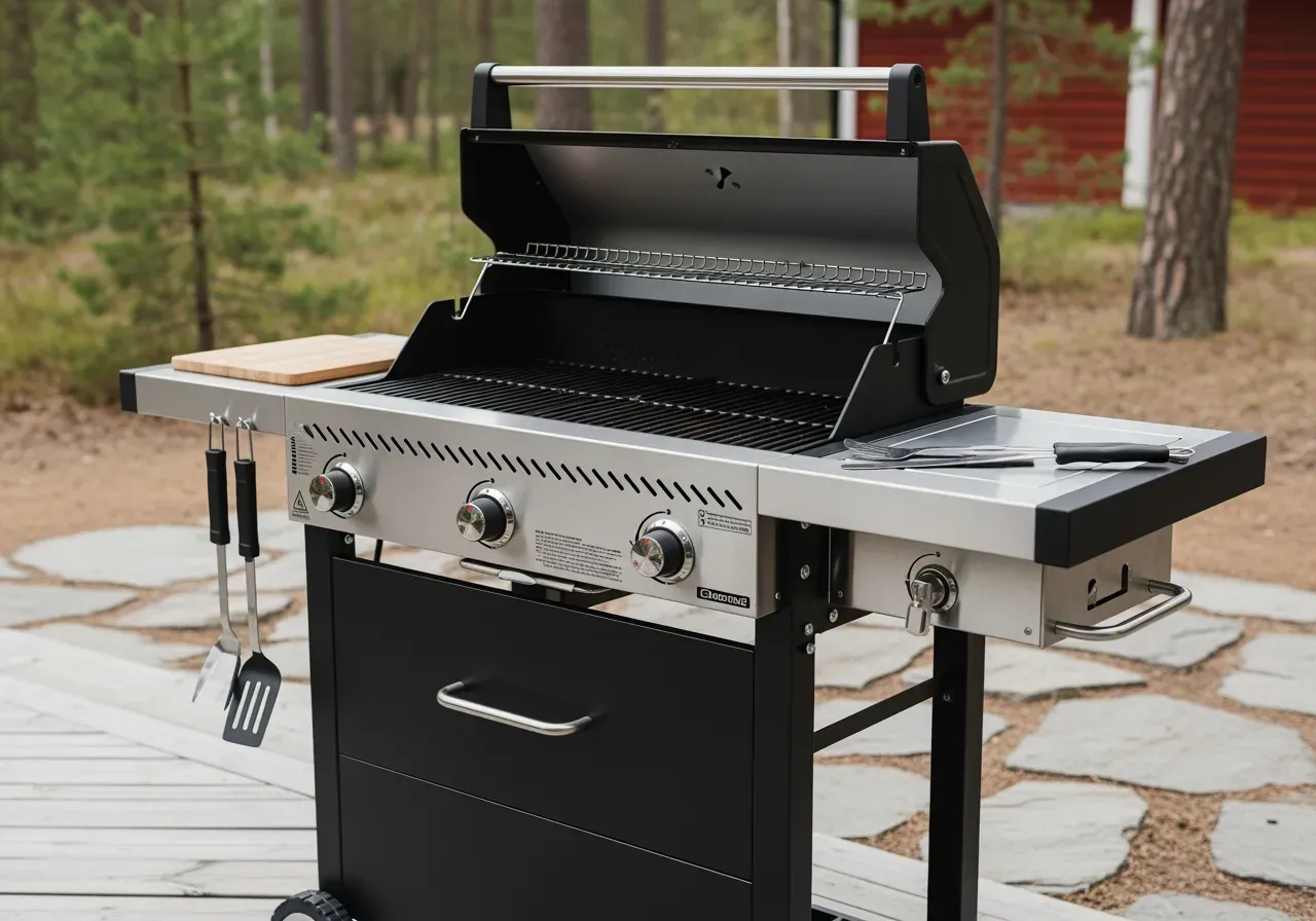 Kombigrill 3-i-1 för nybörjare