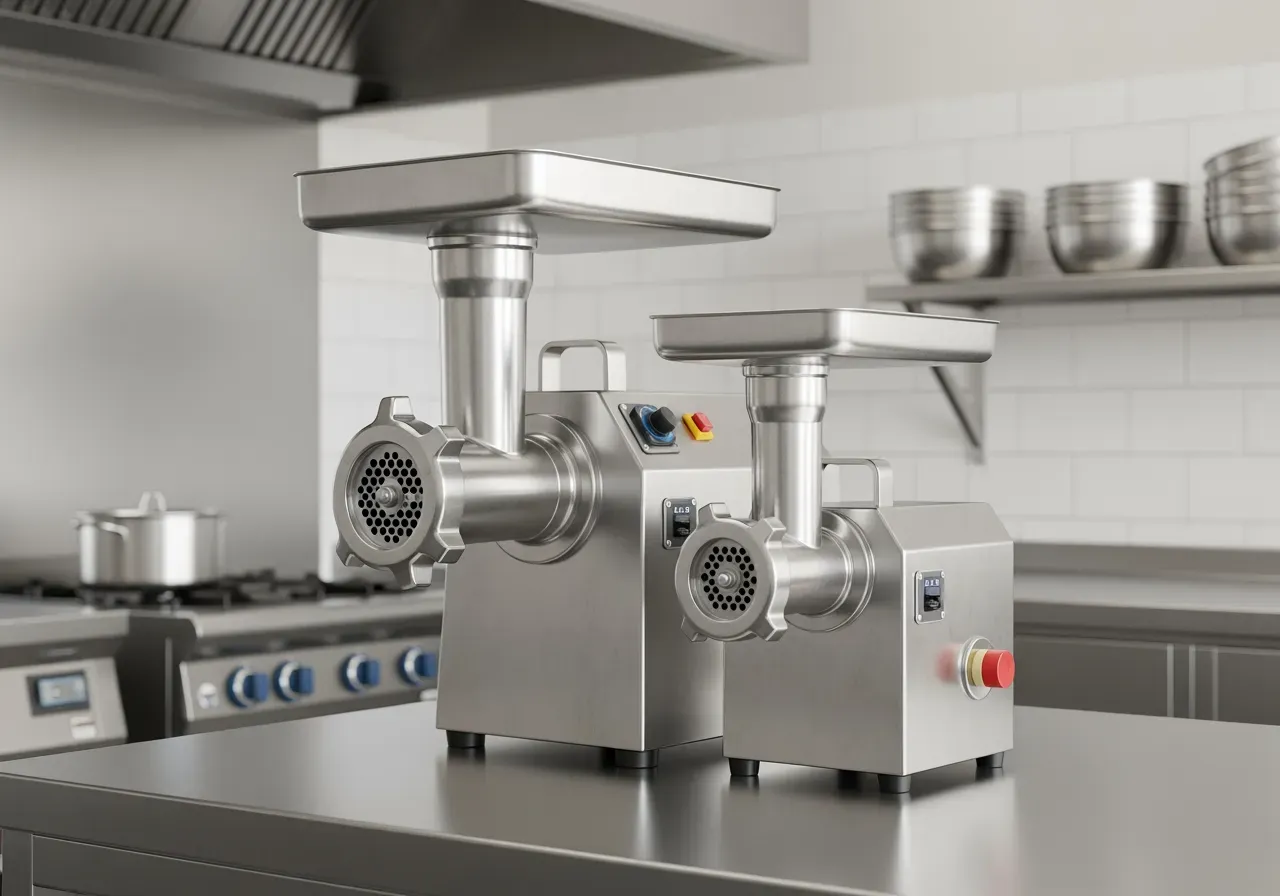 Fristående köttkvarnar för storkök