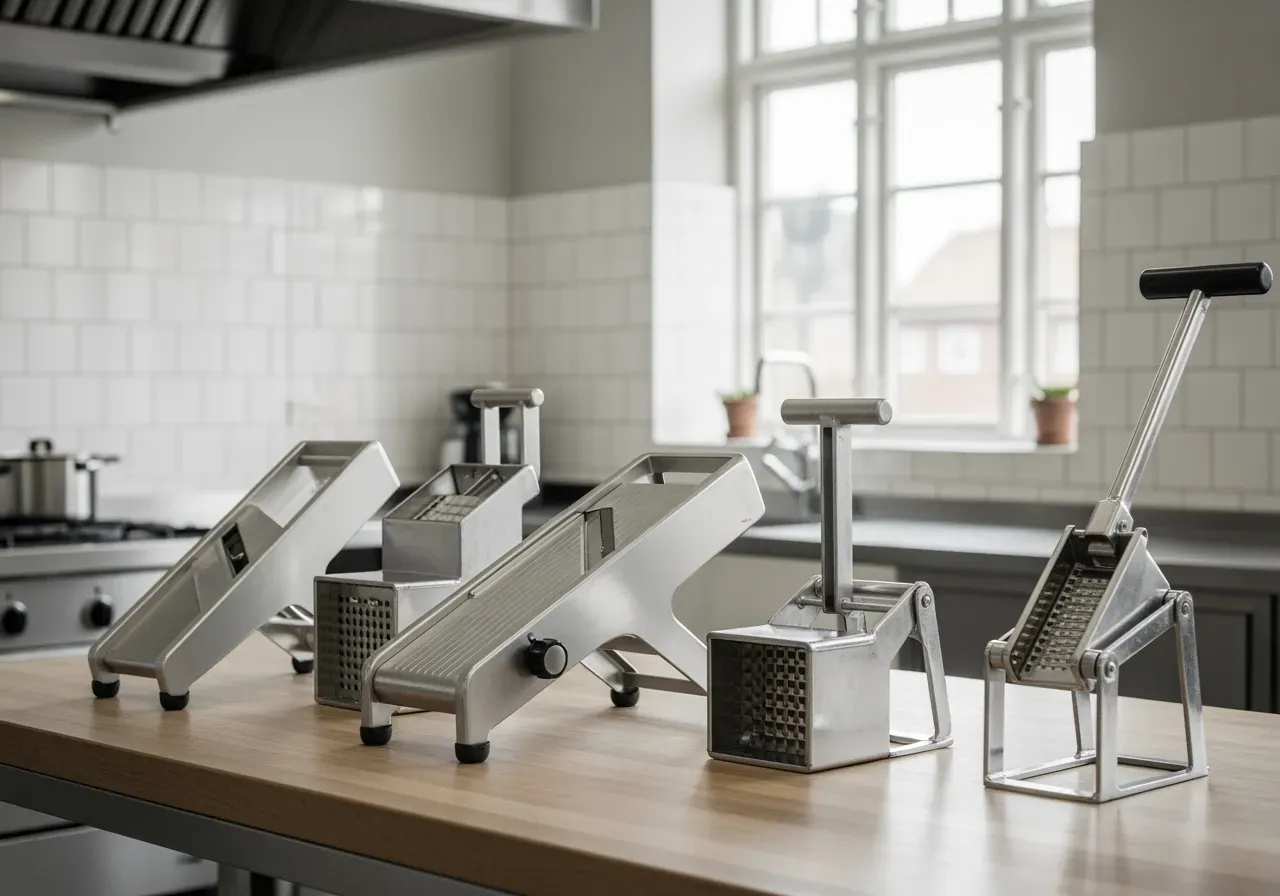 Manuella skärare för storkök