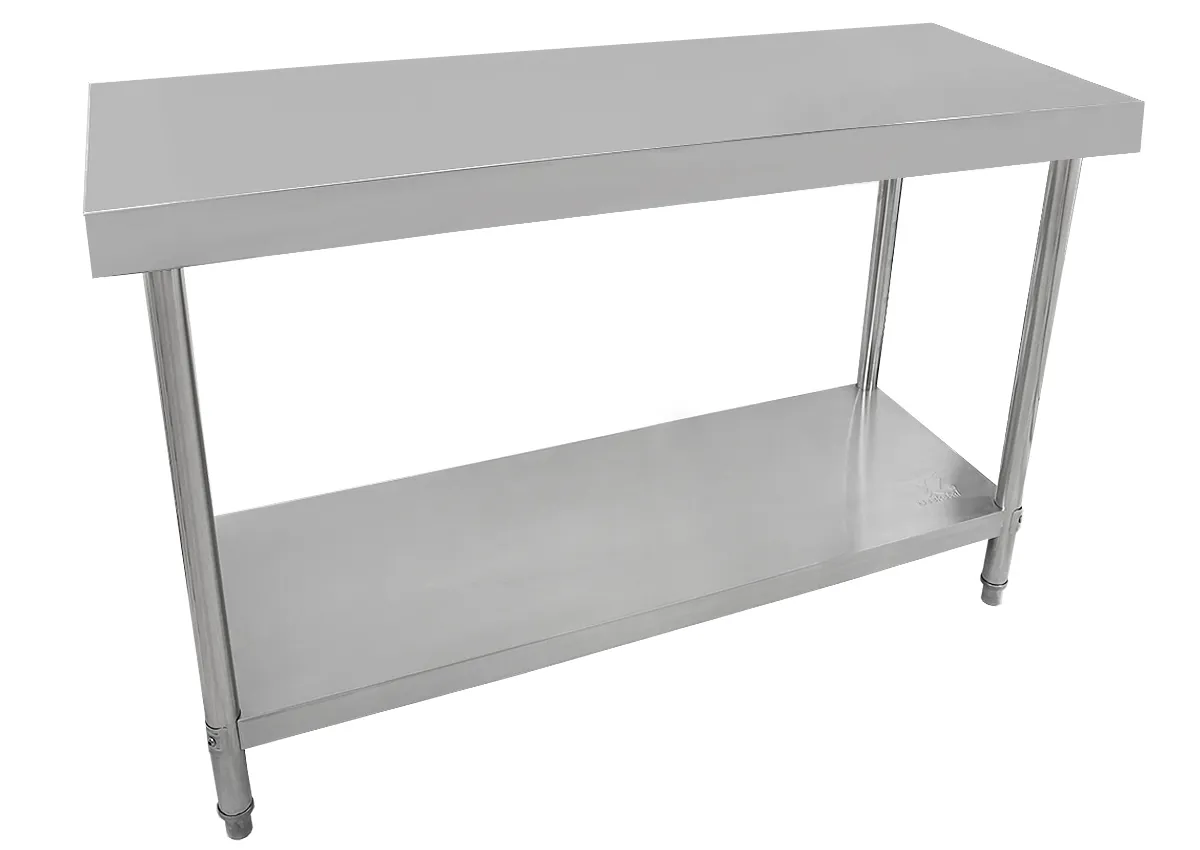 Arbetsbord rostfritt stål 120x60 cm