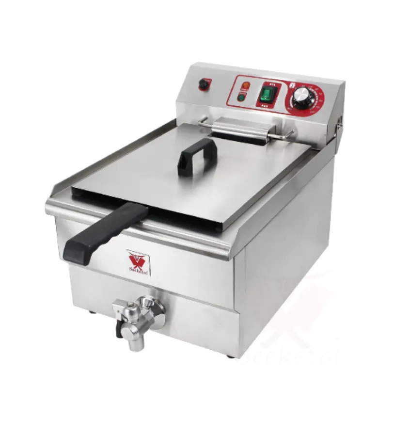 Fritös med kran 230V 16 L