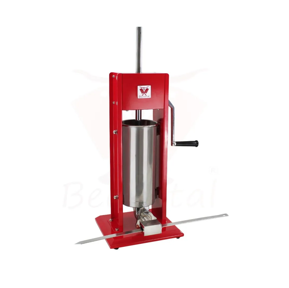 Kebabspetts press 3 L röd