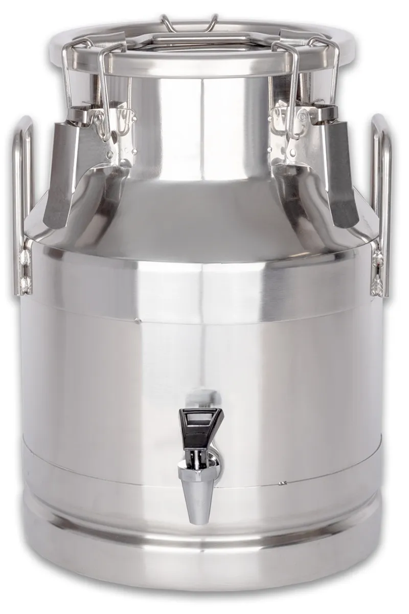 Mjölkkanna med kran 10 liter