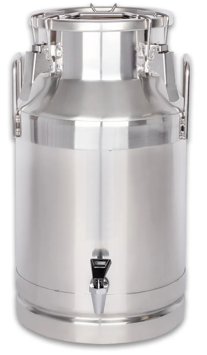 Mjölkkanna med kran 15 liter