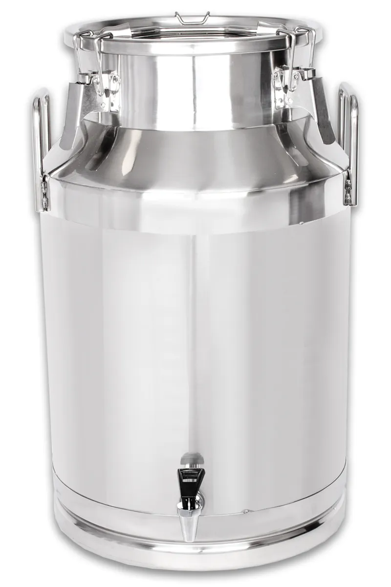 Mjölkkanna med kran 40 liter