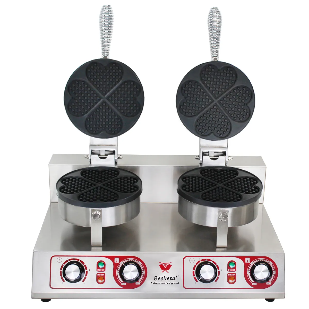 Professionellt våffeljärn dubbel 2000 W