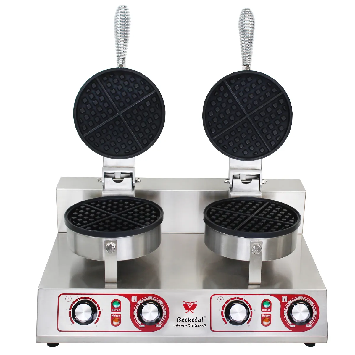 Professionellt våffeljärn dubbel 2000 W