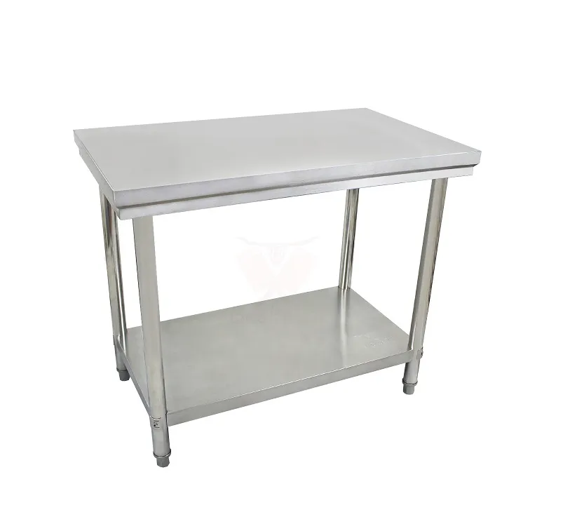 Rostfri arbetsbänk 100x60 cm