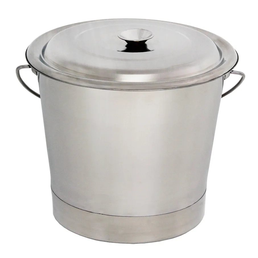 Rostfri hink 24 liter