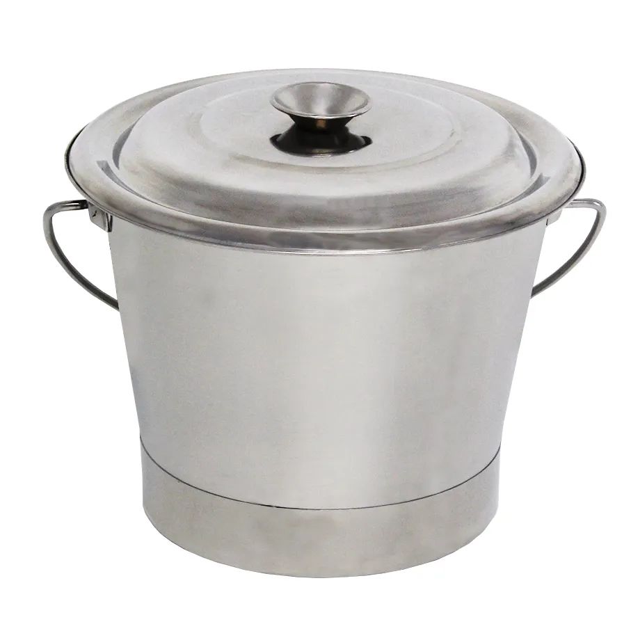 Rostfri hink 7.5 liter