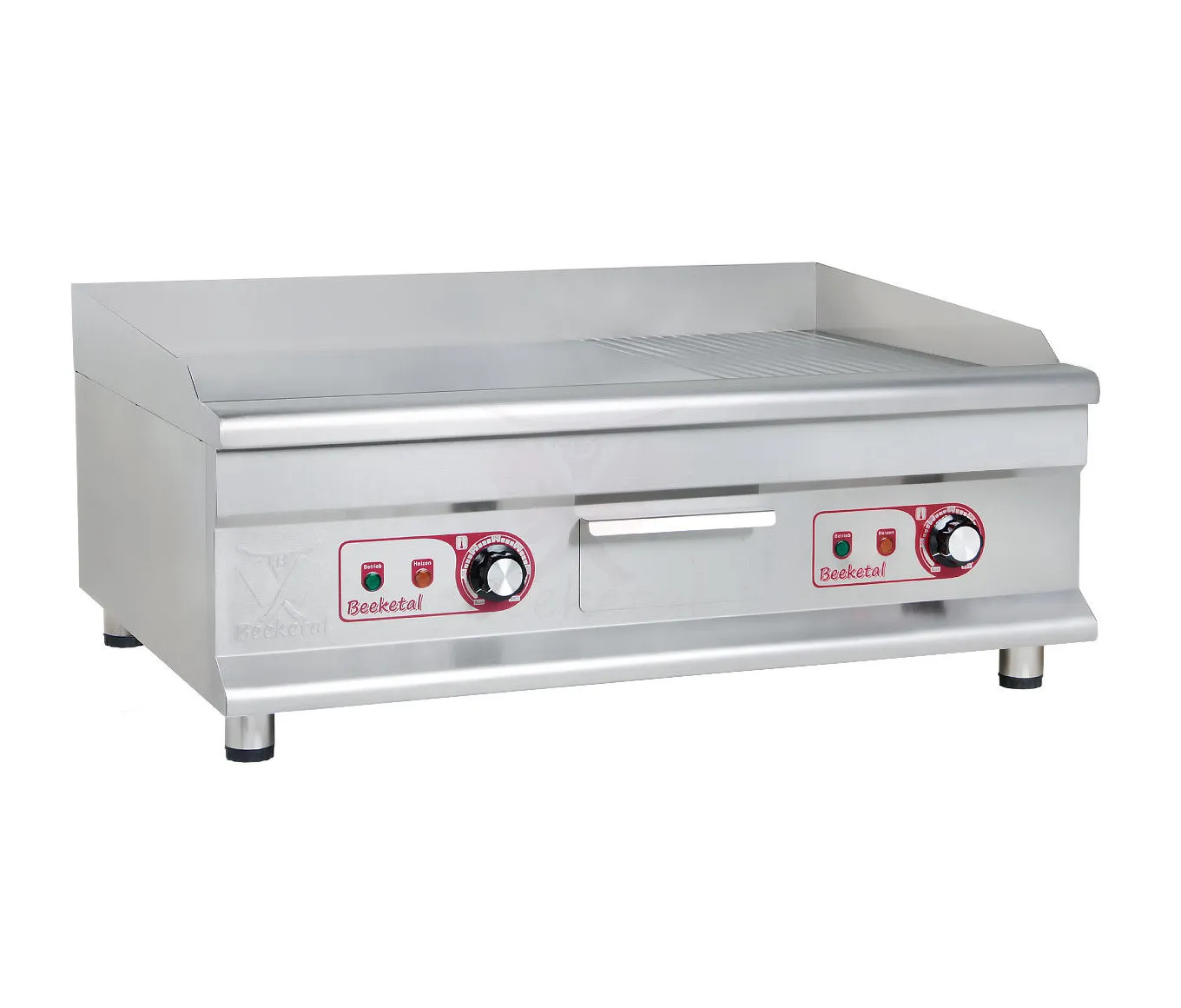 Stekbord 75 cm 1/3 räfflad, 2/3 slät