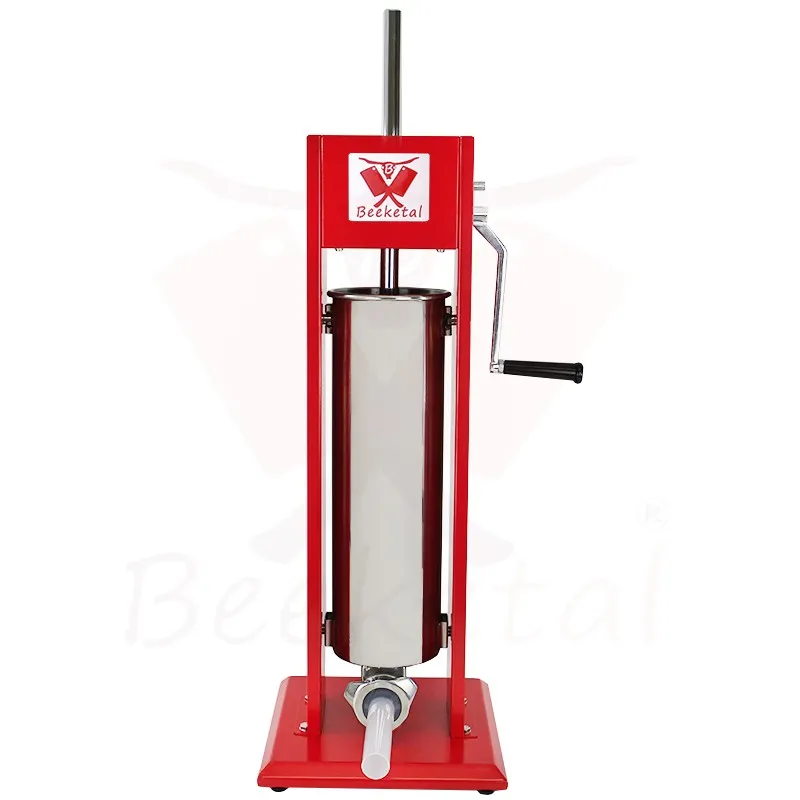 Vertikal - korvstoppare 7 liter- röd