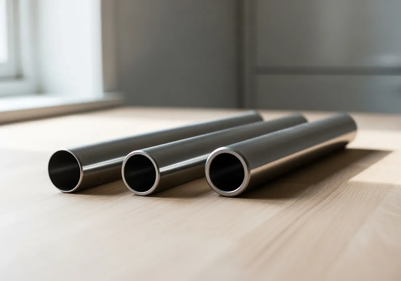 Rostfria rör för korvstoppare