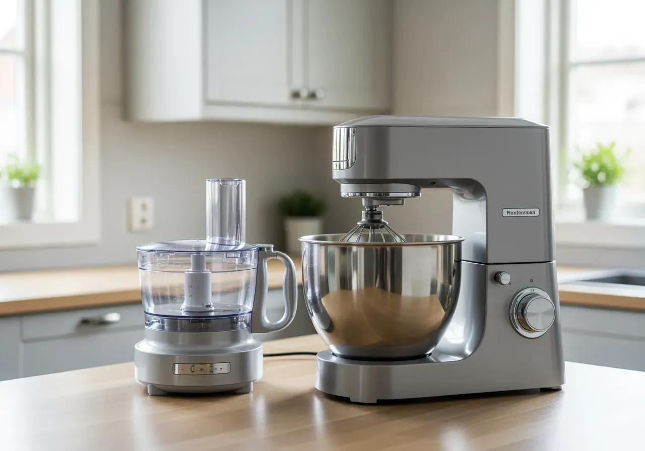 Rätt storlek på visp- och hackmaskin