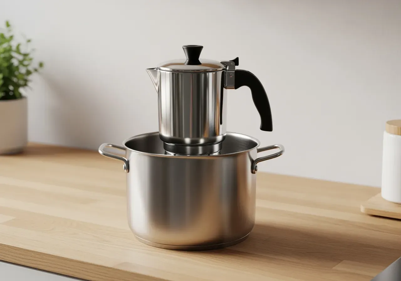 Dimensionera perkolator och vattenbad