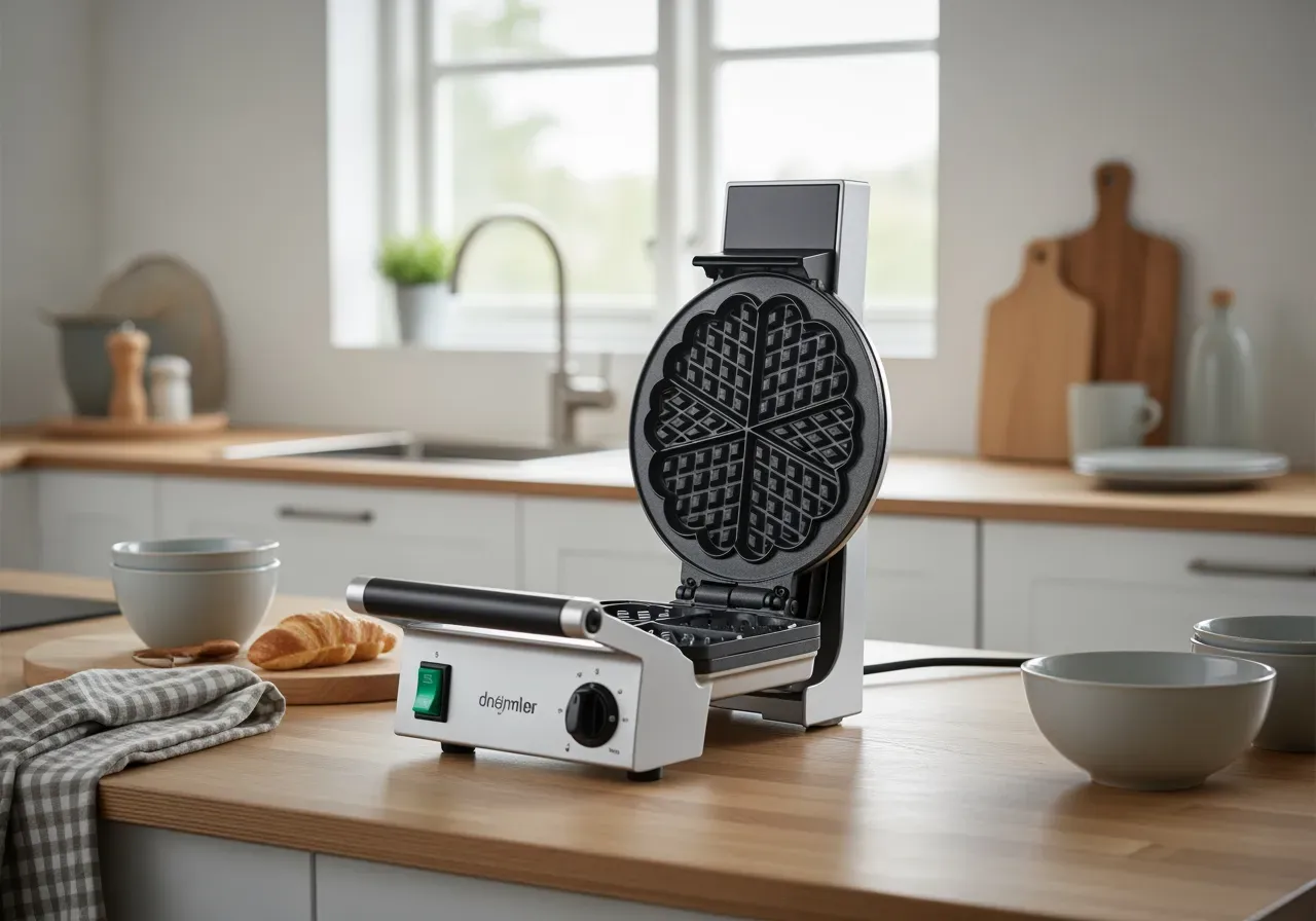 Specialformade våffeljärn för nybörjare