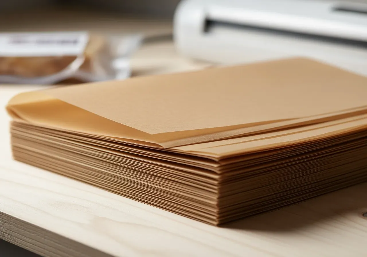 Mellanläggspapper för vakuumförpackning